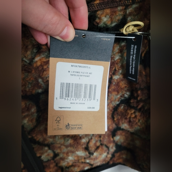 NWT The North Face Extreme Pile Fleece Full Zip Jacket - Picture 5 of 11